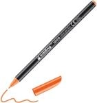 edding 1200 Fasermaler fein - orange - 1 Stift - Rundspitze 1 mm - Filzstift zum