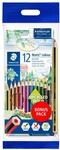 STAEDTLER Buntstifte Noris colour, rutschfeste Soft-Oberfl&auml;che, hohe