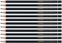 STABILO - Premium-Buntstift - Original - 12er Pack - neutralschwarz