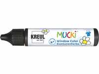 KREUL 24430 - Mucki Window Color, Konturenfarbe schwarz, 29 ml Pen,...