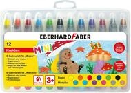 Eberhard Faber 529112 - Gelmalstifte Basic und Metallic mit weicher Mine und