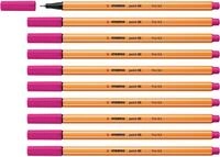 STABILO - Fineliner - point 88-10er Pack - pink