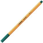 STABILO - Fineliner - point 88 - Einzelstift - tannengr&uuml;n