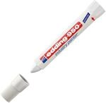 edding 950 Industrie Pastenmarker - wei&szlig; - 10 Stifte - Rundspitze 10 mm - Marker zum