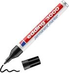 edding 3000 Permanentmarker - schwarz - 1 Stift - Rund-Spitze 1,5-3 mm - schnell