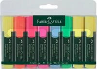 Faber-Castell 154862 - Textmarker TEXTLINER 48 Promo, 1-5 mm, 8er Etui, Inhalt: 3x