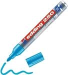 edding 250 Whiteboardmarker - hell-blau - 1 Whiteboard Stift - Rundspitze 1,5-3...