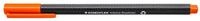 STAEDTLER 334-4 Triplus Fineliner (Dreikant, Superfeine, Metallgefasste Spitze,