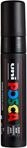 POSCA - Acrylmarker PC-17K mit extra breiter Spitze Schwarz | Marker mit 15 mm