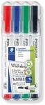 STAEDTLER Whiteboard Marker Lumocolor compact, trocken und r&uuml;ckstandsfrei...