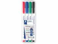 STAEDTLER Whiteboard pen Lumocolor, Rundspitze ca. 1 mm Linienbreite, trocken...
