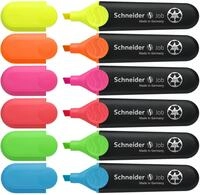Schneider Job 150 Textmarker (mit Keilspitze f&uuml;r zwei Strichst&auml;rken, ausgezeichnet