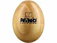 Nino Percussion Wood Egg Shaker – Medium Rasselei für Kinder ab 3 Jahren –