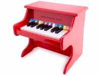 New Classic Toys - 10155 - Musikinstrument - Piano - Rot - 18 Tasten