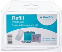 BAYROL 287125 Tabletten Nachf&uuml;llpackung f&uuml;r manuellen Pooltester