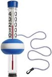 TFA Dostmann Schwimmbadthermometer Neptun, 40.2003, f&uuml;r Pool und Teich, bequemes