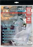 Ultra Pro 81359 - Pages Platinum 9-Pocket (10)