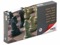 Cayro – Schach und Dame – ab 7 Jahren – großes und magnetisches Modell...