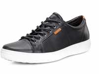 Ecco Herren Soft 7 Sneaker, BLACK, 49 EU