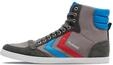 hummel Slimmer Stadil HIGH, Hohe Sneaker, Grau (Castlerock/RIBBONRED/BRIL Blue...