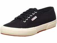 Superga 2750 Cotu Classic, Unisex-Erwachsene Sneaker, Black 999, 44 EU
