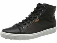 Ecco Damen SOFT7W High-Top Sneaker, Schwarz (BLACK 1001), 35 EU