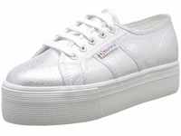 Superga Damen 2790 Lamew Sneaker, Silber Grey Silver 031, 35 EU