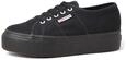 Superga Damen 2790acotw Linea Up And Down Sneaker, Black 996, 39 EU