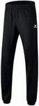 Erima Kinder Polyester Trainingshose mit B&uuml;ndchen (110620), schwarz, 140