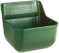 Kerbl 32460 Kraftfuttertrog-Fohlentrog ohne Metallst&auml;be, gr&uuml;n