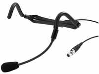 MONACOR IMG Stageline Elektret Headset-Mikrofon HSE-110, schwarz, 232170