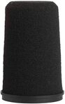 Shure RK345 Schwarzer Schaumstoff-Ersatzwindschutz f&uuml;r SM7A- und SM7B-Mikrofone -
