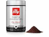 illy Gemahlener Kaffee für Espresso FORTE, intensive Röstung - 250 g Dose