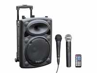 Ibiza - PORT10VHF-BT - Tragbarer Lautsprecher 10"/500W MAX mit 2 Mikrofonen