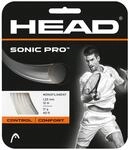 HEAD Sonic Pro Set Tennis-Saite, Wei&szlig;, 1.25 Mm / 17 g