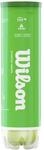 Wilson Tennisb&auml;lle Starter Play Green f&uuml;r Kinder und Jugendliche, Gelb, 4er Dose,