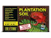 Exo Terra Plantation Soil, tropisches Terrarium Substrat, aus gepressten Fasern...