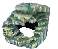 TRIXIE Eck-Fels mit H&ouml;hle und Plattform, Ma&szlig;e: 19 x 17 x 17 cm