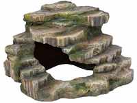 Trixie 76196 Eck-Fels mit Höhle und Plattform, 26 × 20 × 26 cm