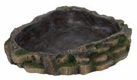 Trixie 76202 Wasser- und Futterschale f&uuml;r Reptilien, 13 &times; 3,5 &times; 11 cm, beige