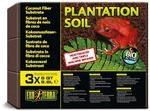 Exo Terra Plantation Soil: 3 x 8,8 Liter, tropisches Terrarium-Substrat, aus