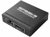 SpeaKa Professional 2 Port HDMI-Splitter 3D-Wiedergabe möglich 1920 x 1080...