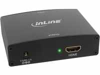 InLine 65004 Konverter VGA+Audio zu HDMI, Eingang VGA und Cinch Audio Stereo,...