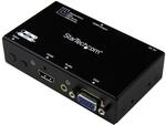 StarTech.com 2 Port VGA + HMDI auf HDMI Konverter Switch / Verteiler mit