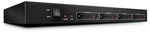 LINDY 4 x 4 HDMI 4 K Matrix Switch mit IR-Fernbedienung, 38152, schwarz