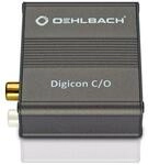 Oehlbach Digicon C/O - Digitaler coaxial-Optical Audio-Wandler (Wandlung von Coaxial