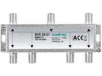 Axing BVE 60-01 6-Fach BK-Verteiler (5-1000 MHz) für Kabelfernsehen und DVB-T2...