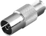 Vivanco SAT-Adapter, F-Kupplung Koaxkupplung