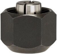 Bosch Professional Zubeh&ouml;r 2608570109 Spannzange 6 mm, 27 mm Schwarz/Silber