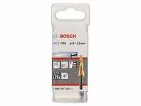 Bosch Accessories Professional Stufenbohrer HSS-TiN mit 3-Flächen-Schaft (Ø...